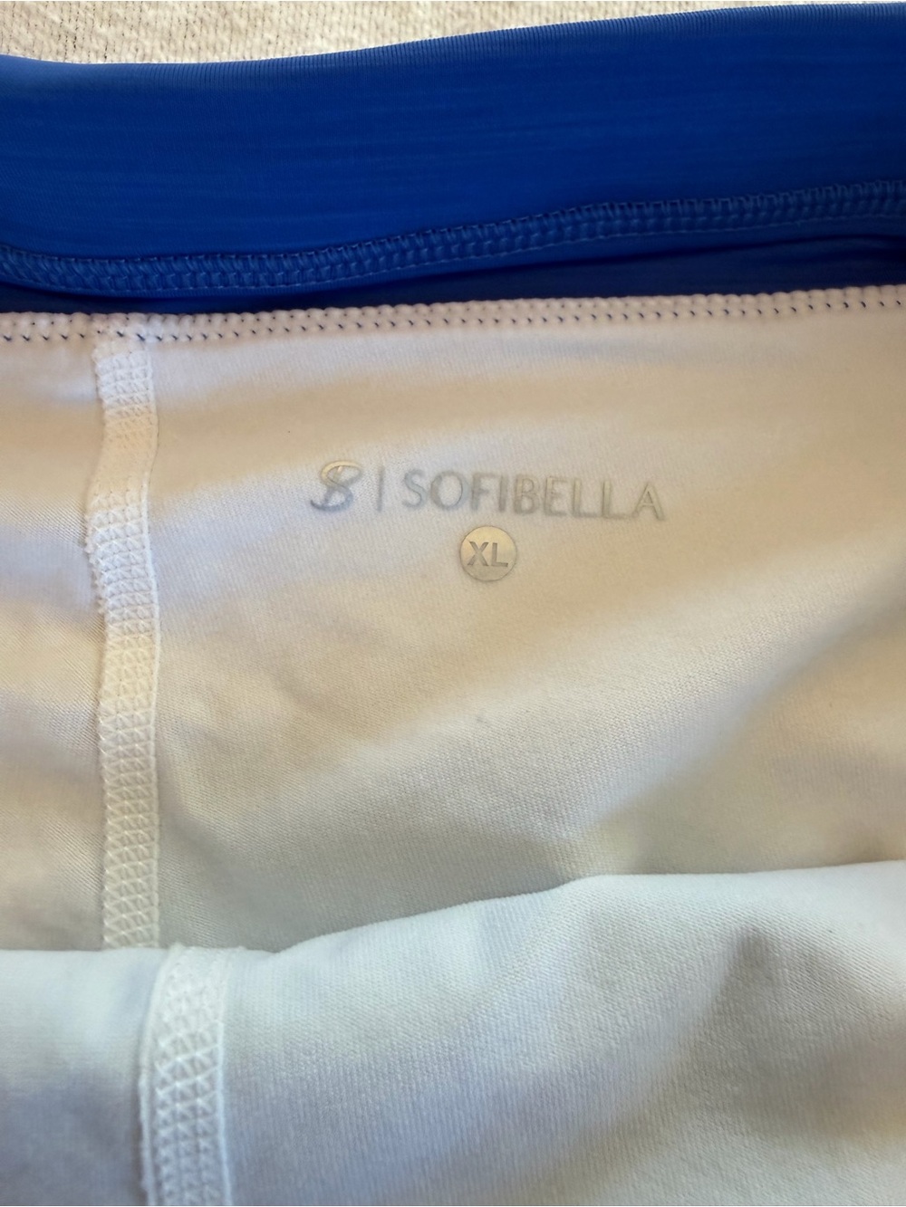 Sofibella Navy Blue Tennis Pickle Ball Streetwear Skort Size XL Athletic Golf - Picture 4 of 9